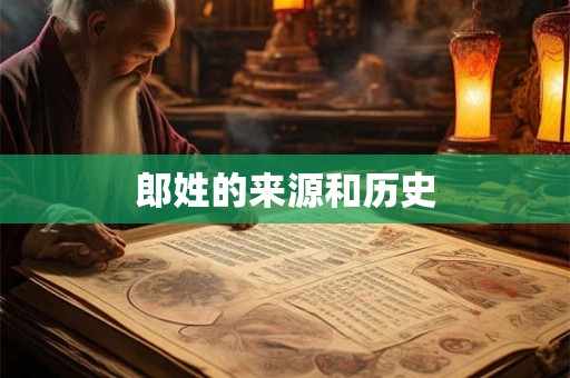 郎姓的来源和历史
