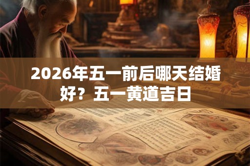 2026年五一前后哪天结婚好？五一黄道吉日