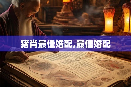 猪肖最佳婚配,最佳婚配