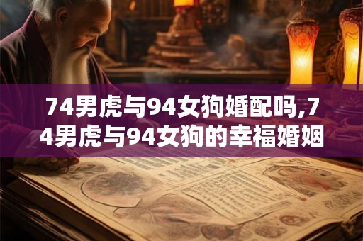 74男虎与94女狗婚配吗,74男虎与94女狗的幸福婚姻