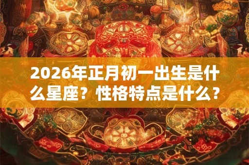 2026年正月初一出生是什么星座？性格特点是什么？