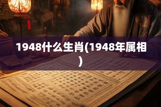 1948什么生肖(1948年属相) 1948什么生肖(1948年属相)