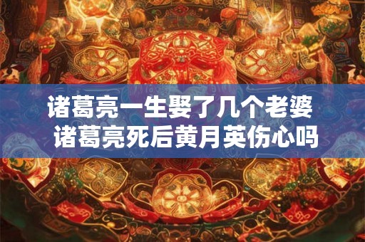 诸葛亮一生娶了几个老婆  诸葛亮死后黄月英伤心吗