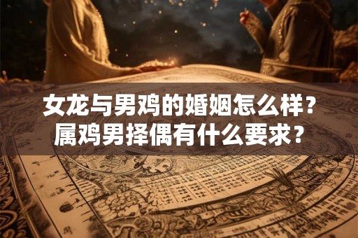 女龙与男鸡的婚姻怎么样？属鸡男择偶有什么要求？