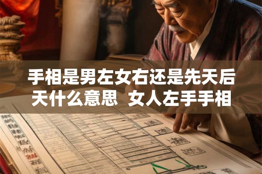 手相是男左女右还是先天后天什么意思 女人左手手相是后天吗 手相是男左女右还是先天后天什么意思 女人左手手相是后天吗