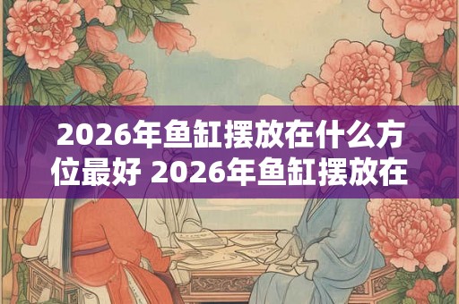 2026年鱼缸摆放在什么方位最好 2026年鱼缸摆放在哪招财 2026年鱼缸摆放在什么方位最好 2026年鱼缸摆放在哪招财
