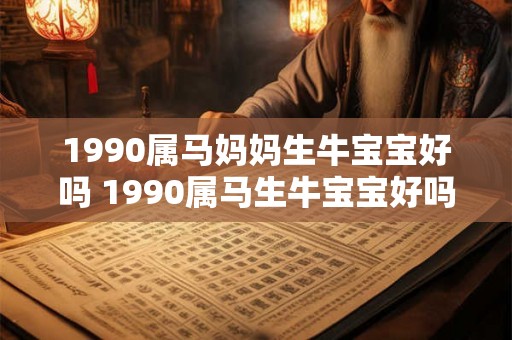 1990属马妈妈生牛宝宝好吗 1990属马生牛宝宝好吗