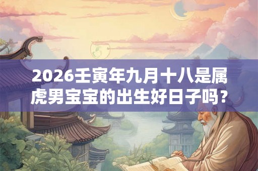 2026壬寅年九月十八是属虎男宝宝的出生好日子吗？运势如何
