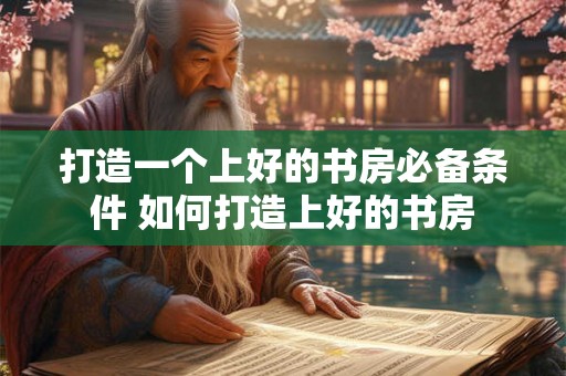 打造一个上好的书房必备条件 如何打造上好的书房 打造一个上好的书房必备条件 如何打造上好的书房