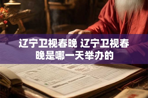 辽宁卫视春晚 辽宁卫视春晚是哪一天举办的