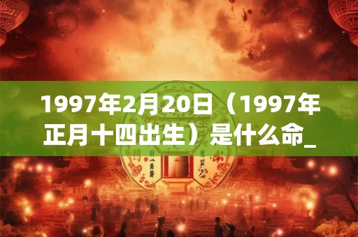 1997年2月20日（1997年正月十四出生）是什么命_命运如何