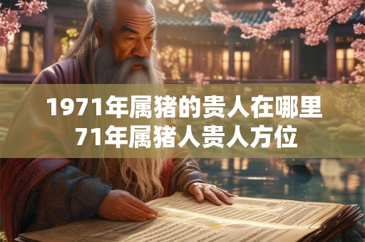 1971年属猪的贵人在哪里 71年属猪人贵人方位