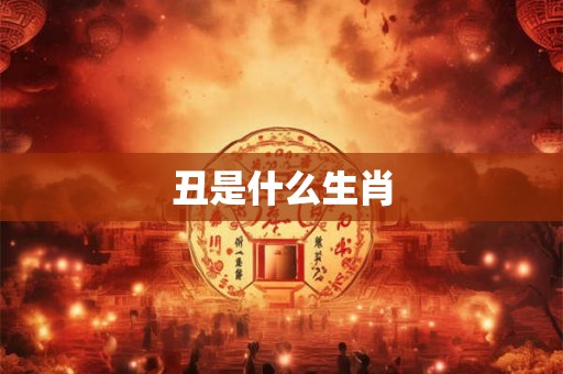 丑是什么生肖