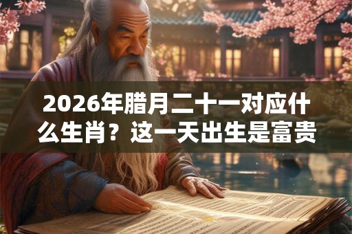 2026年腊月二十一对应什么生肖？这一天出生是富贵命吗