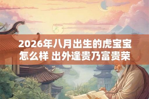 2026年八月出生的虎宝宝怎么样 出外逢贵乃富贵荣华之命 2026年八月出生的虎宝宝怎么样 出外逢贵乃富贵荣华之命