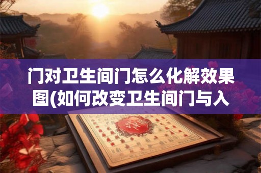 门对卫生间门怎么化解效果图(如何改变卫生间门与入户门重叠的设计?) 门对卫生间门怎么化解效果图(如何改变卫生间门与入户门重叠的设计?)