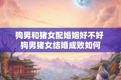 狗男和猪女配婚姻好不好 狗男猪女结婚成败如何