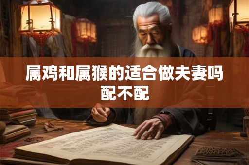 属鸡和属猴的适合做夫妻吗配不配