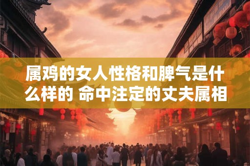 属鸡的女人性格和脾气是什么样的 命中注定的丈夫属相