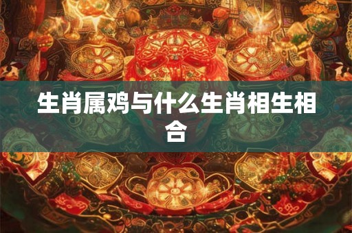 生肖属鸡与什么生肖相生相合