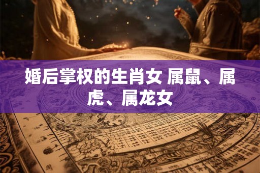 婚后掌权的生肖女 属鼠、属虎、属龙女