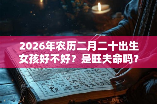 2026年农历二月二十出生女孩好不好？是旺夫命吗？