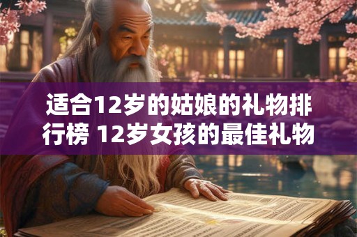 适合12岁的姑娘的礼物排行榜 12岁女孩的最佳礼物排行榜