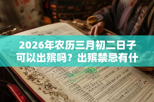 2026年农历三月初二日子可以出殡吗？出殡禁忌有什么？
