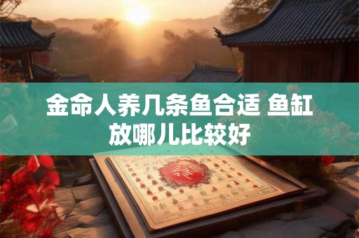 金命人养几条鱼合适 鱼缸放哪儿比较好