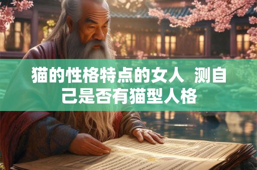猫的性格特点的女人  测自己是否有猫型人格