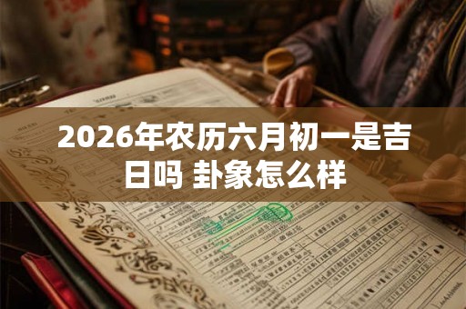 2026年农历六月初一是吉日吗 卦象怎么样
