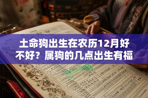 土命狗出生在农历12月好不好？属狗的几点出生有福气？