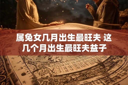 属兔女几月出生最旺夫 这几个月出生最旺夫益子