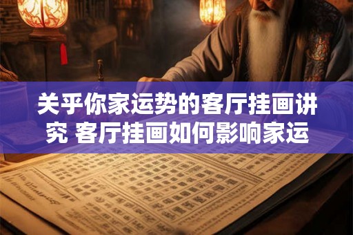 关乎你家运势的客厅挂画讲究 客厅挂画如何影响家运势