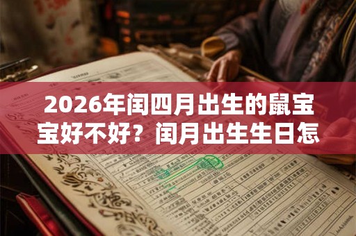 2026年闰四月出生的鼠宝宝好不好？闰月出生生日怎么过？