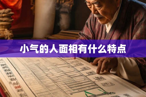 小气的人面相有什么特点