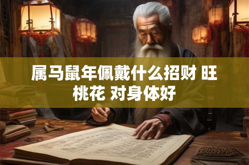 属马鼠年佩戴什么招财 旺桃花 对身体好