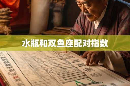 水瓶和双鱼座配对指数
