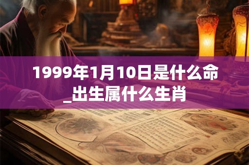 1999年1月10日是什么命_出生属什么生肖