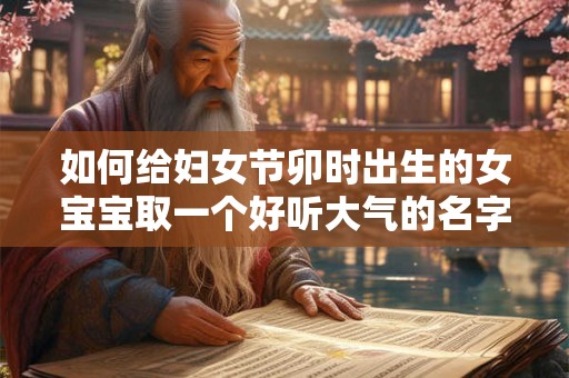 如何给妇女节卯时出生的女宝宝取一个好听大气的名字