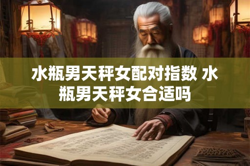水瓶男天秤女配对指数 水瓶男天秤女合适吗