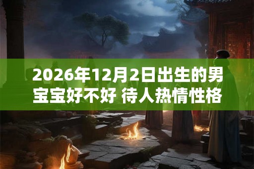 2026年12月2日出生的男宝宝好不好 待人热情性格积极