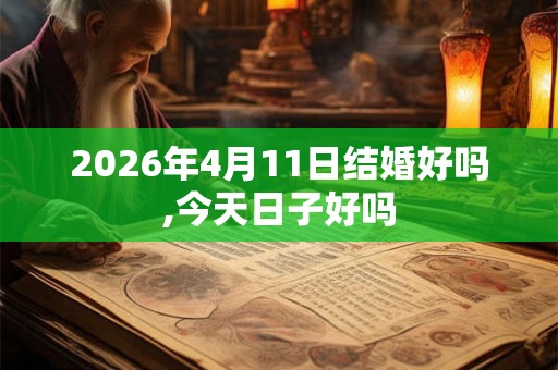 2026年4月11日结婚好吗,今天日子好吗