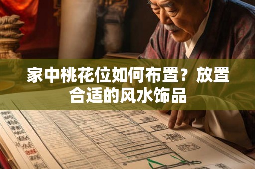 家中桃花位如何布置？放置合适的风水饰品
