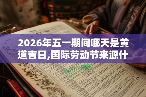 2026年五一期间哪天是黄道吉日,国际劳动节来源什么
