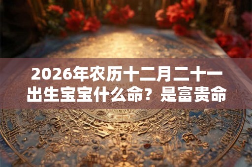 2026年农历十二月二十一出生宝宝什么命？是富贵命？
