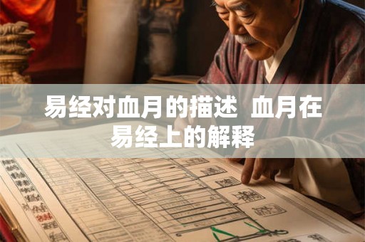 易经对血月的描述  血月在易经上的解释