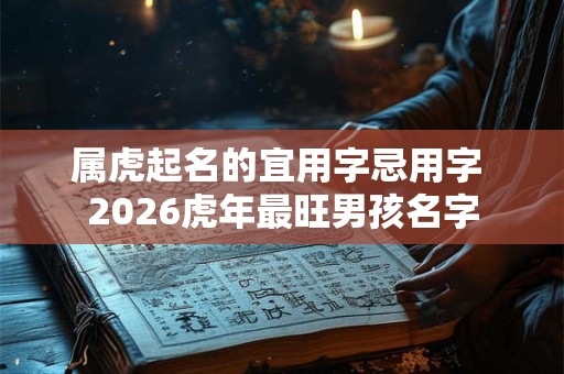 属虎起名的宜用字忌用字 2026虎年最旺男孩名字