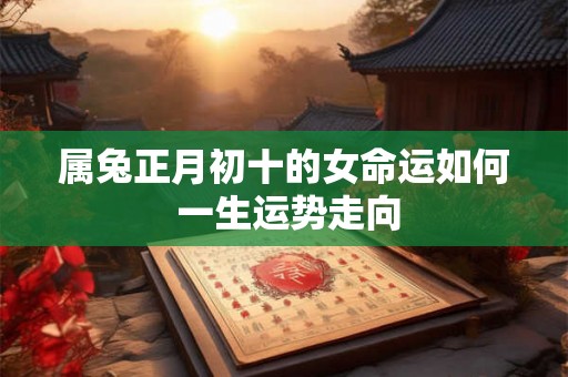 属兔正月初十的女命运如何 一生运势走向 属兔正月初十的女命运如何 一生运势走向