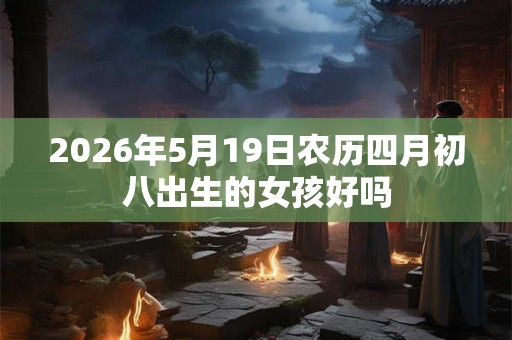 2026年5月19日农历四月初八出生的女孩好吗 2026年5月19日农历四月初八出生的女孩好吗
